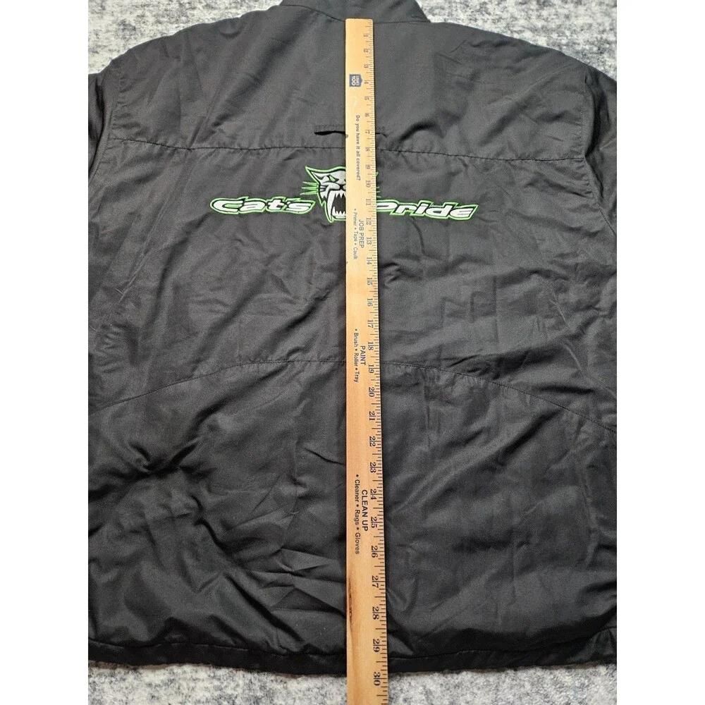 Vintage 90s Arctic Cat Arcticwear Fleece Lined Jacket Coat SIZE XL Snowmobile